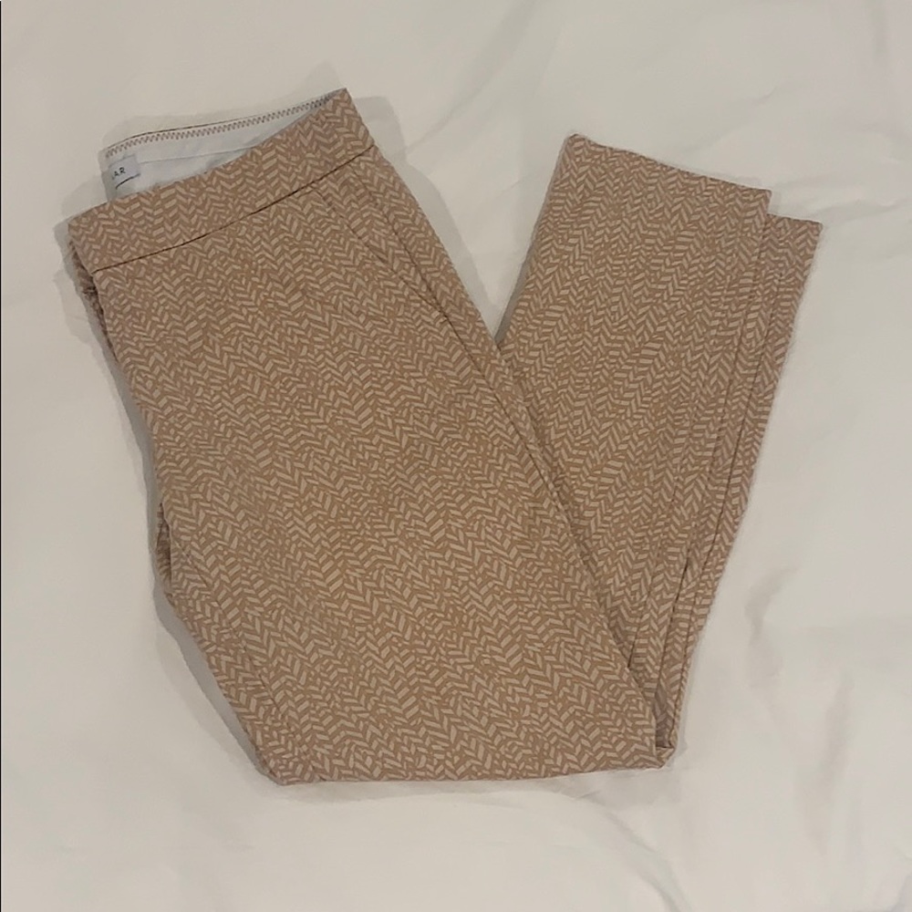 Kenar Crop pants with modern print